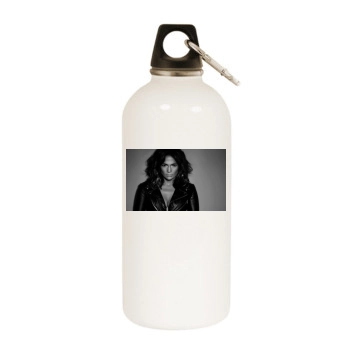 Jennifer Lopez White Water Bottle With Carabiner