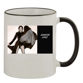 Jennifer Lopez 11oz Colored Rim & Handle Mug