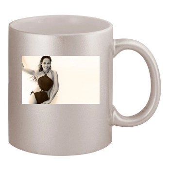 Jennifer Lopez 11oz Metallic Silver Mug