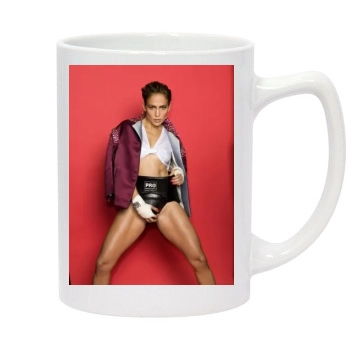 Jennifer Lopez 14oz White Statesman Mug