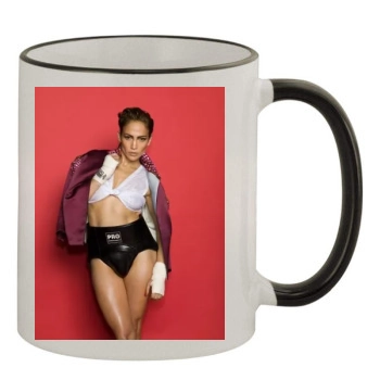 Jennifer Lopez 11oz Colored Rim & Handle Mug