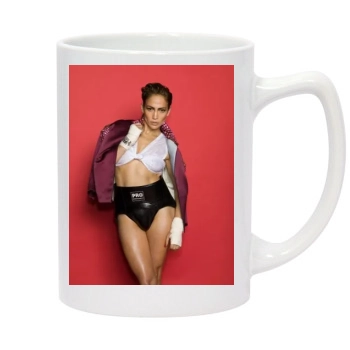 Jennifer Lopez 14oz White Statesman Mug