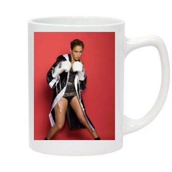 Jennifer Lopez 14oz White Statesman Mug