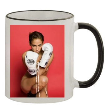 Jennifer Lopez 11oz Colored Rim & Handle Mug