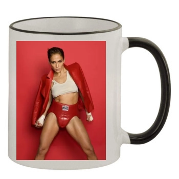 Jennifer Lopez 11oz Colored Rim & Handle Mug