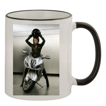 Jennifer Lopez 11oz Colored Rim & Handle Mug