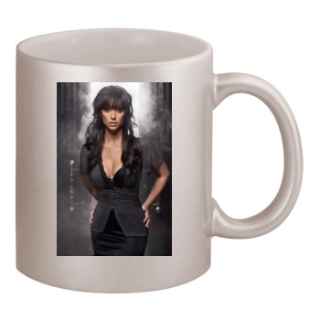 Jennifer Love Hewitt 11oz Metallic Silver Mug