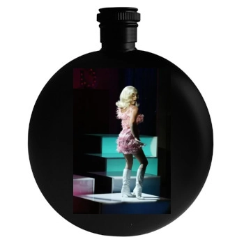 Jennifer Love Hewitt Round Flask