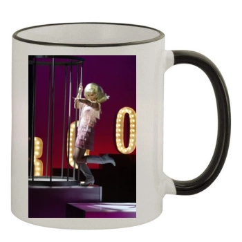 Jennifer Love Hewitt 11oz Colored Rim & Handle Mug