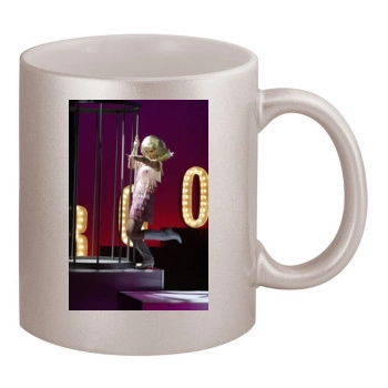 Jennifer Love Hewitt 11oz Metallic Silver Mug