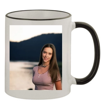 Jennifer Love Hewitt 11oz Colored Rim & Handle Mug