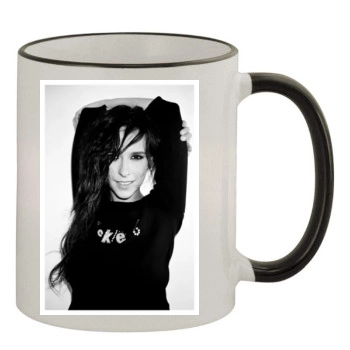 Jennifer Love Hewitt 11oz Colored Rim & Handle Mug