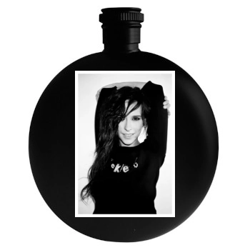 Jennifer Love Hewitt Round Flask