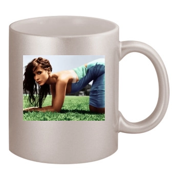 Jennifer Love Hewitt 11oz Metallic Silver Mug