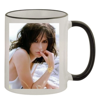 Jennifer Love Hewitt 11oz Colored Rim & Handle Mug