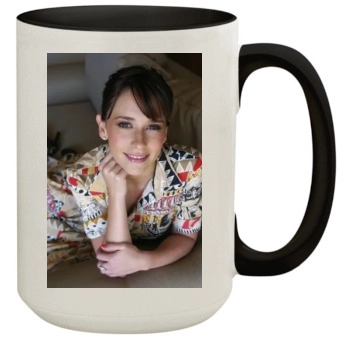 Jennifer Love Hewitt 15oz Colored Inner & Handle Mug