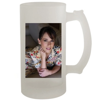 Jennifer Love Hewitt 16oz Frosted Beer Stein