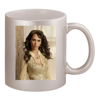 Jennifer Love Hewitt 11oz Metallic Silver Mug