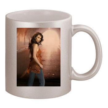 Jennifer Love Hewitt 11oz Metallic Silver Mug