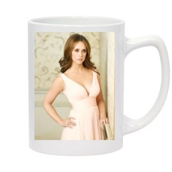 Jennifer Love Hewitt 14oz White Statesman Mug