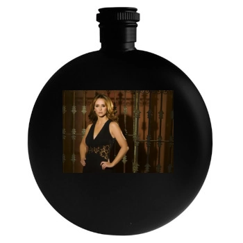 Jennifer Love Hewitt Round Flask