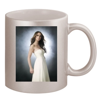 Jennifer Love Hewitt 11oz Metallic Silver Mug