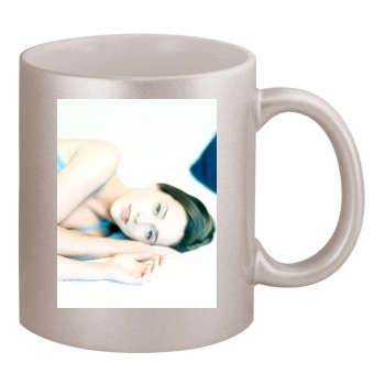 Jennifer Love Hewitt 11oz Metallic Silver Mug