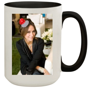 Jennifer Love Hewitt 15oz Colored Inner & Handle Mug