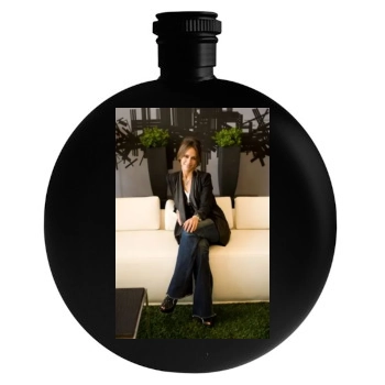 Jennifer Love Hewitt Round Flask