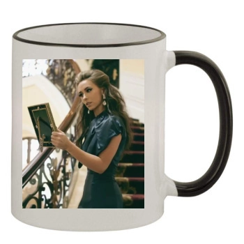 Jennifer Love Hewitt 11oz Colored Rim & Handle Mug