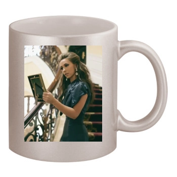 Jennifer Love Hewitt 11oz Metallic Silver Mug