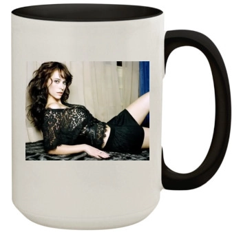 Jennifer Love Hewitt 15oz Colored Inner & Handle Mug