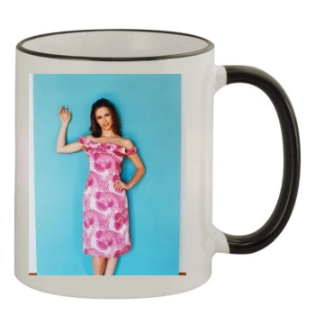 Jennifer Love Hewitt 11oz Colored Rim & Handle Mug