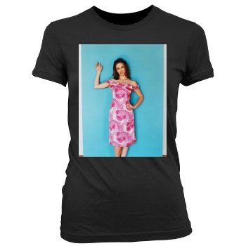 Jennifer Love Hewitt Women's Junior Cut Crewneck T-Shirt