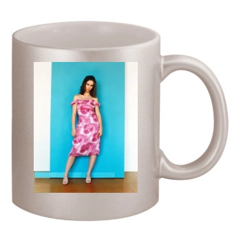 Jennifer Love Hewitt 11oz Metallic Silver Mug