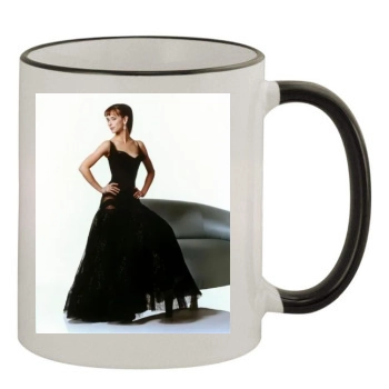 Jennifer Love Hewitt 11oz Colored Rim & Handle Mug