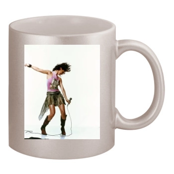 Jennifer Love Hewitt 11oz Metallic Silver Mug