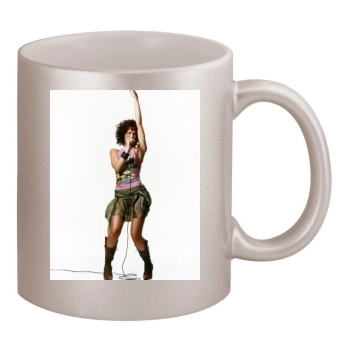 Jennifer Love Hewitt 11oz Metallic Silver Mug