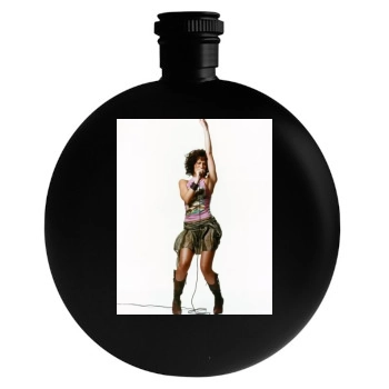 Jennifer Love Hewitt Round Flask