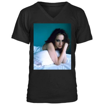 Jennifer Love Hewitt Men's V-Neck T-Shirt