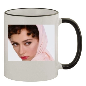 Jennifer Love Hewitt 11oz Colored Rim & Handle Mug