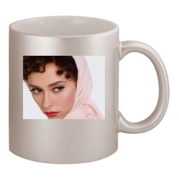 Jennifer Love Hewitt 11oz Metallic Silver Mug