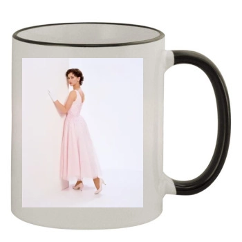 Jennifer Love Hewitt 11oz Colored Rim & Handle Mug