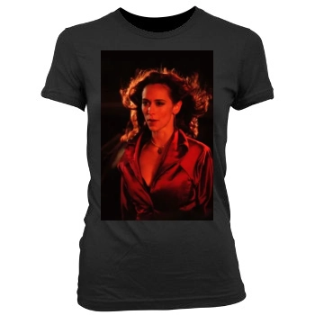 Jennifer Love Hewitt Women's Junior Cut Crewneck T-Shirt