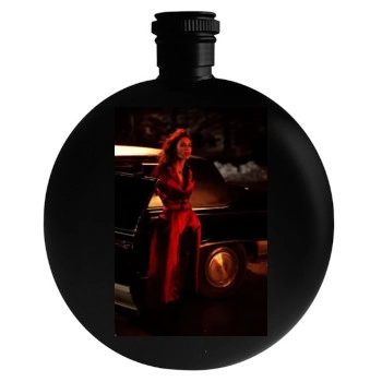 Jennifer Love Hewitt Round Flask