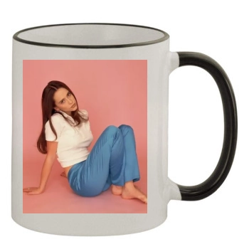 Jennifer Love Hewitt 11oz Colored Rim & Handle Mug