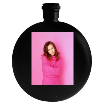 Jennifer Love Hewitt Round Flask