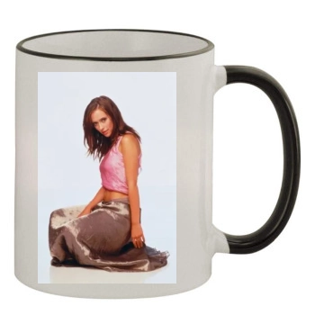 Jennifer Love Hewitt 11oz Colored Rim & Handle Mug