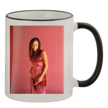 Jennifer Love Hewitt 11oz Colored Rim & Handle Mug