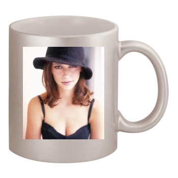 Jennifer Love Hewitt 11oz Metallic Silver Mug